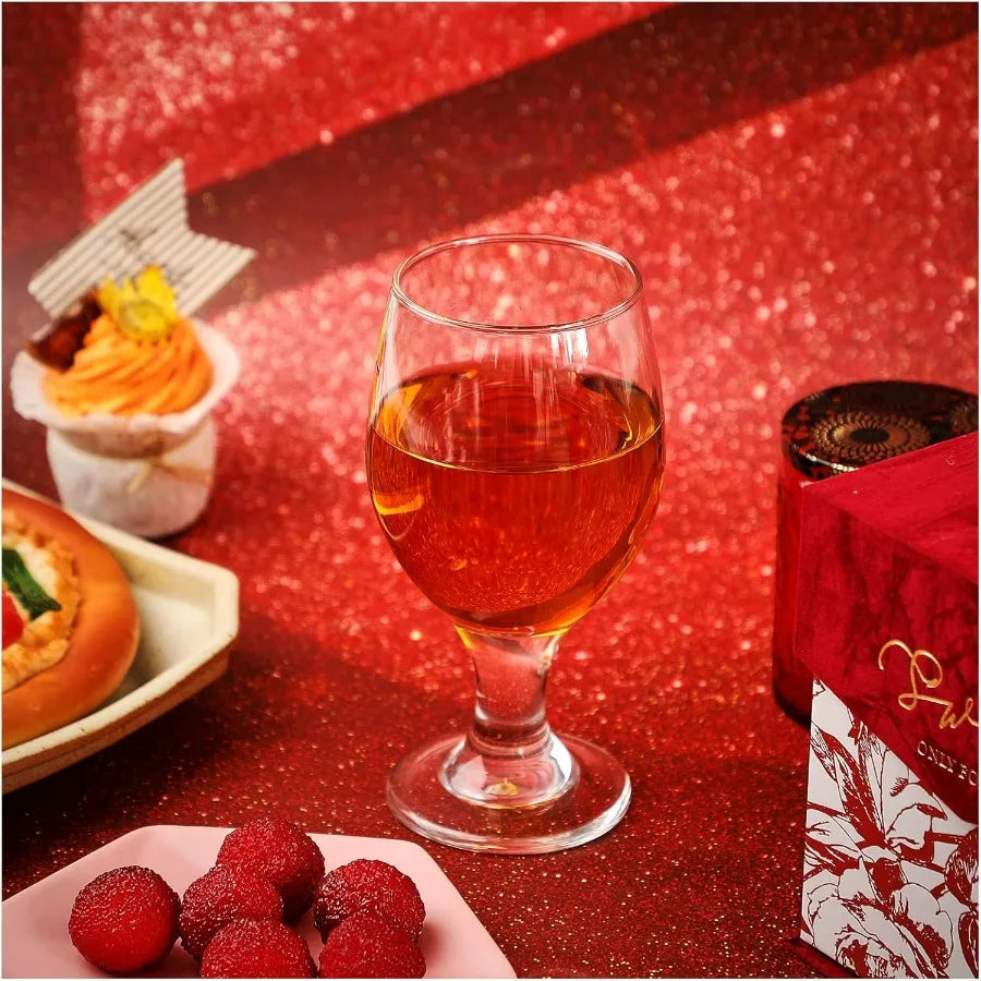 24 Clear Stemmed Water Goblets 13.5 oz