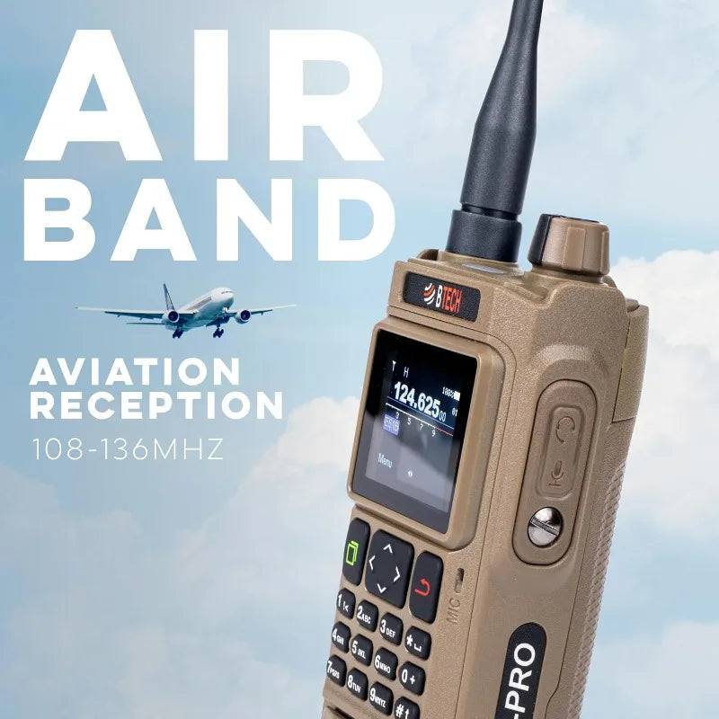 Dual Band VHF/UHF Two-Way Radio