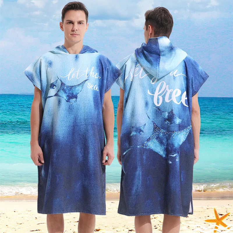 Microfiber Hooded Towel Men/ Women