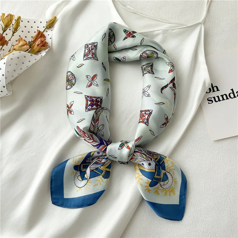 70cm silk scarf
