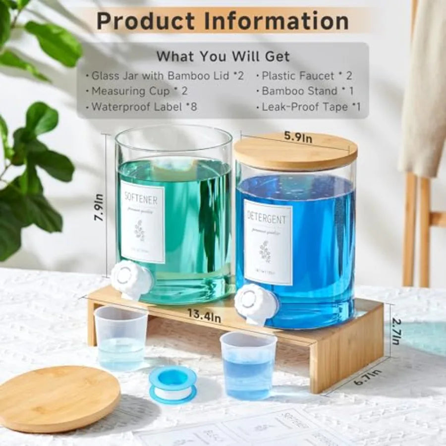 Glass Detergent Dispenser