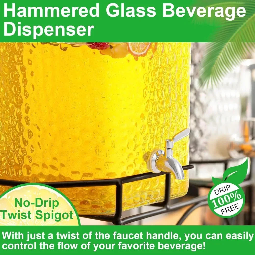 2 pack 5 gallon glass water dispenser