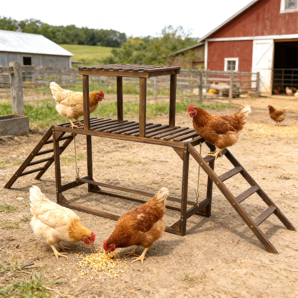 Solid Wood Chicken Coop