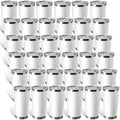 36 Packs Stainless Steel Tumbler Bulk with Lid