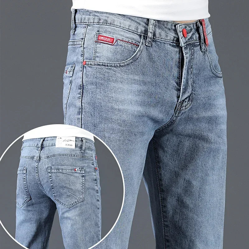 New Men's Cotton Jeans