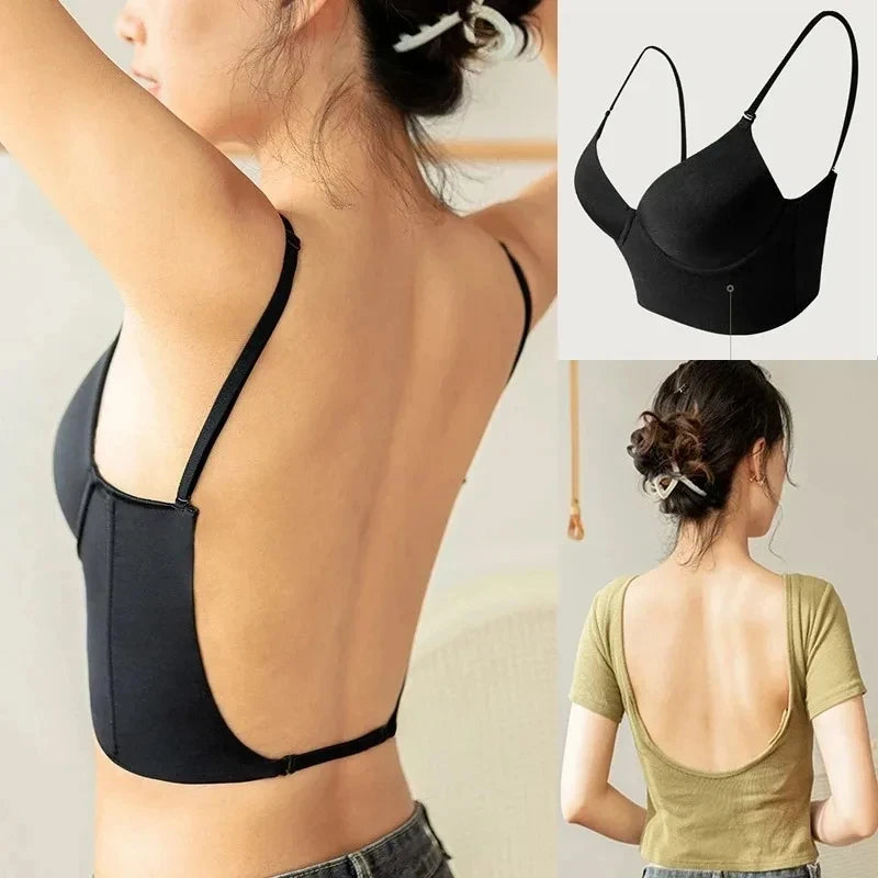 Invisible Bra Deep U Plunge