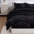 Satin Silky Soft  Comforter Set Full Queen