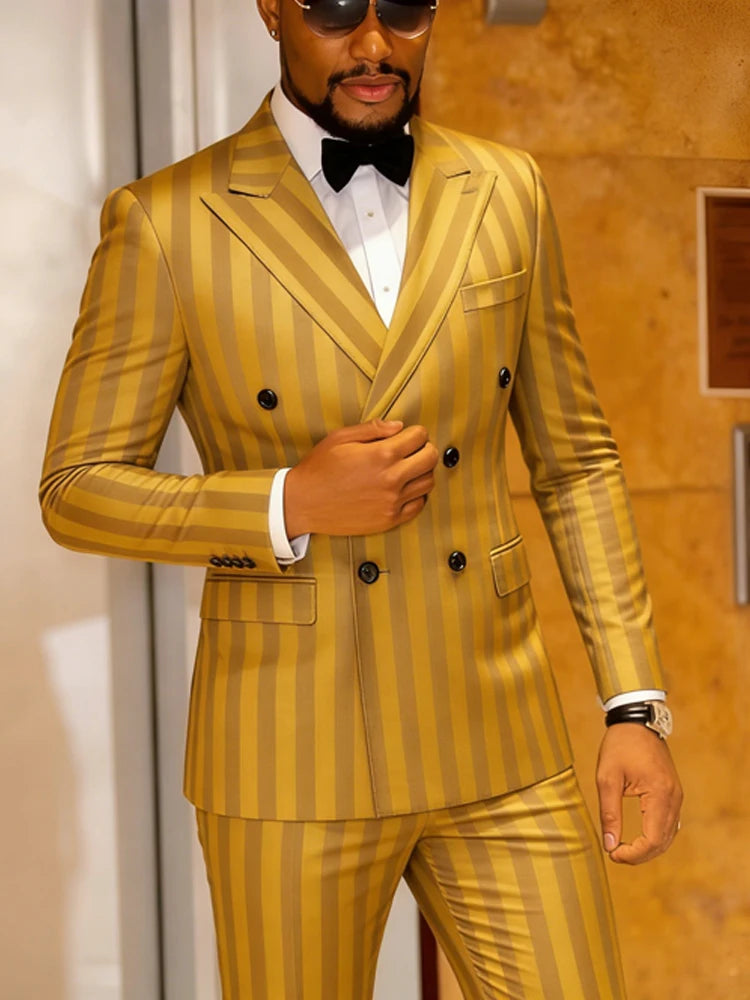Men's  Double Breasted Suit