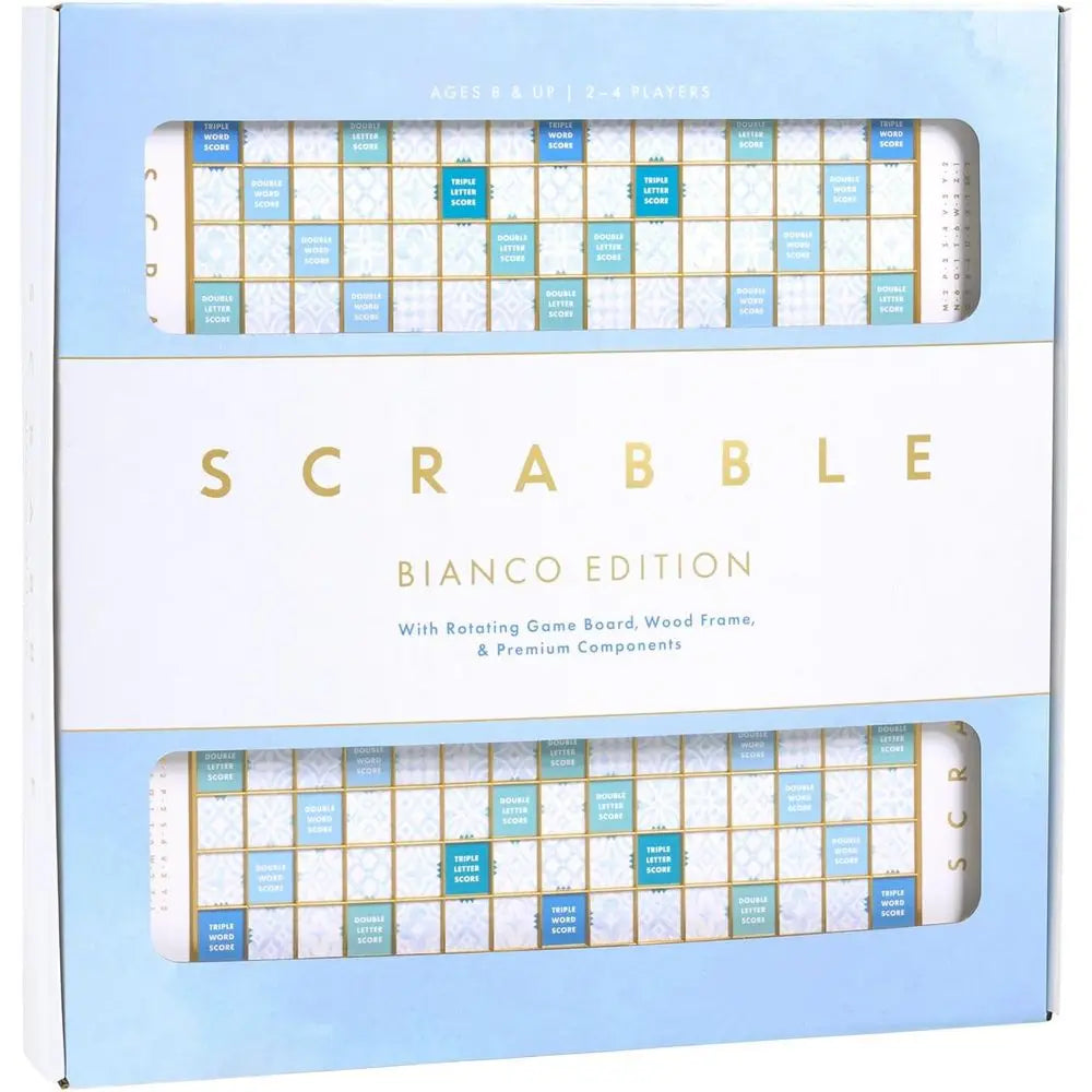 Scrabble Edition with Rotating Wooden Board