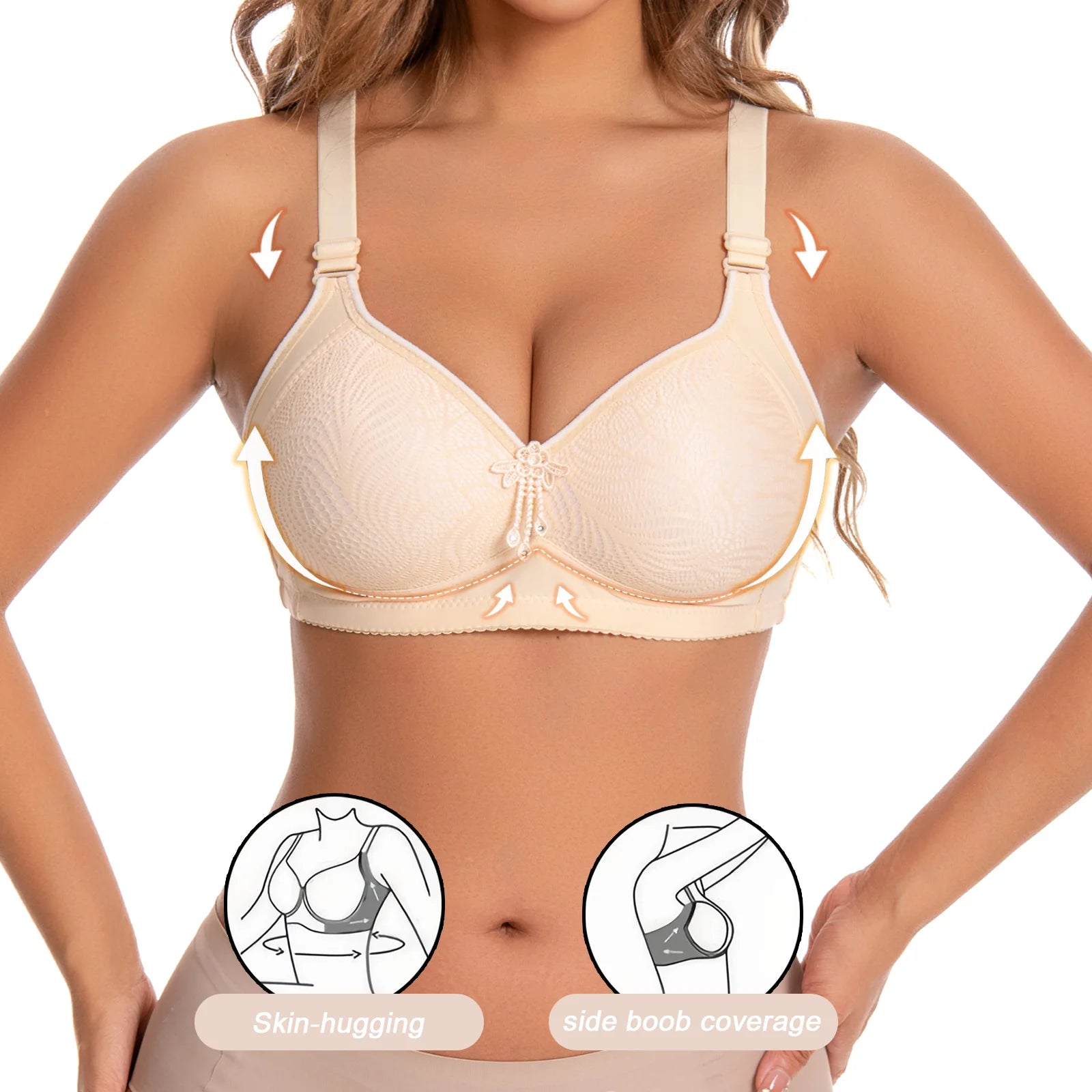 Seamless Push-Up Bra
