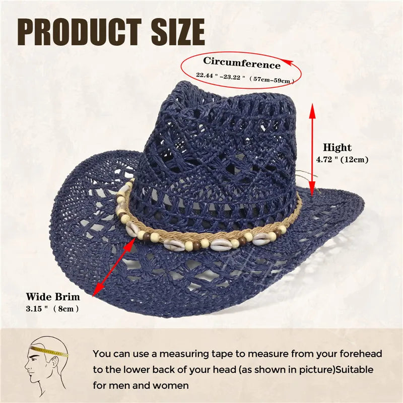Straw Hat Beach Women/ Men