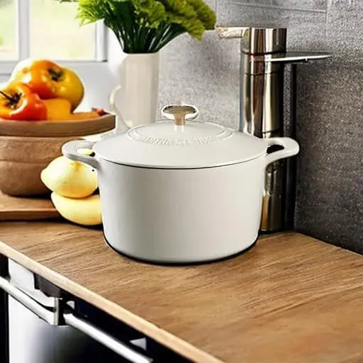 7-Quart Enamel Cast Iron Dutch Oven