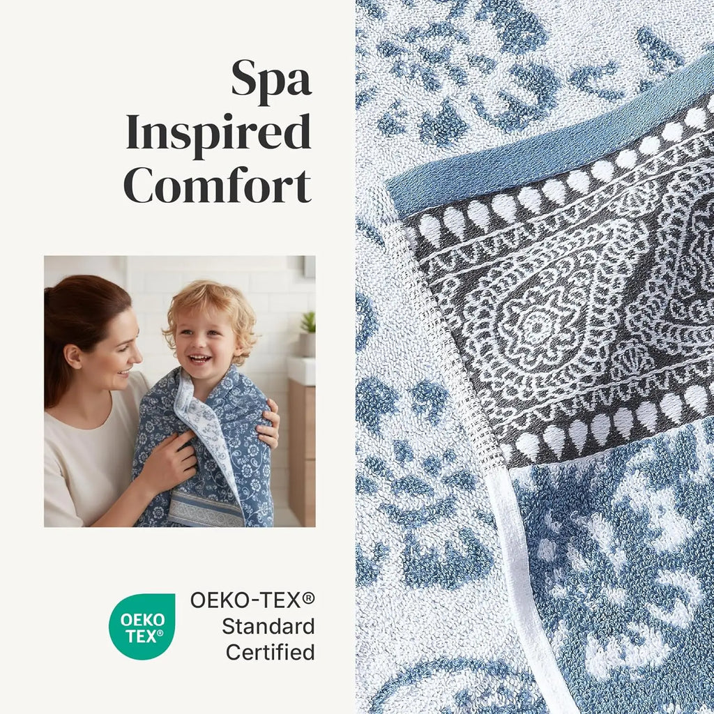 Jacquard 6-Piece Towel Set