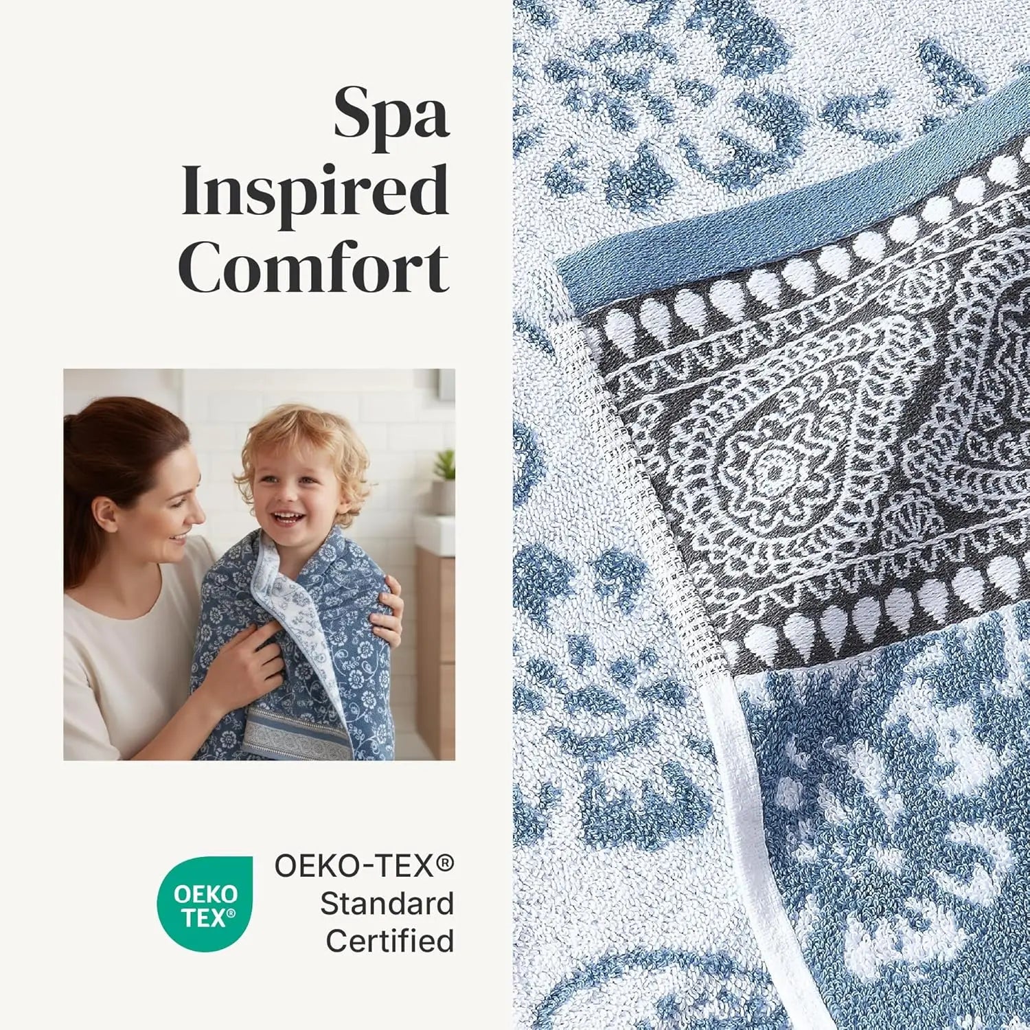 Jacquard 6-Piece Towel Set