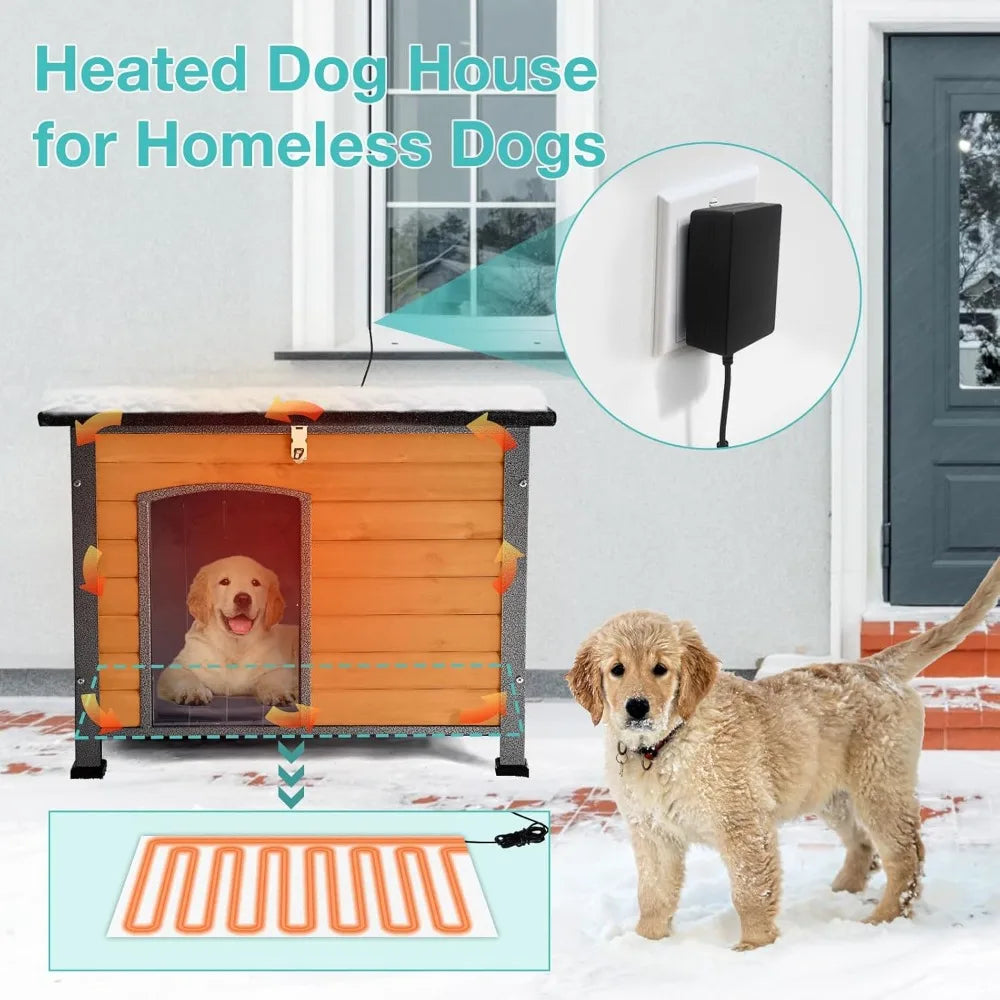 Outdoor Heated Dog House