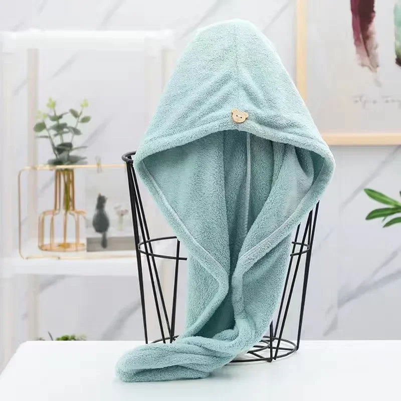 10Pcs Quick Dry Hair Quick Drying Microfiber Towels