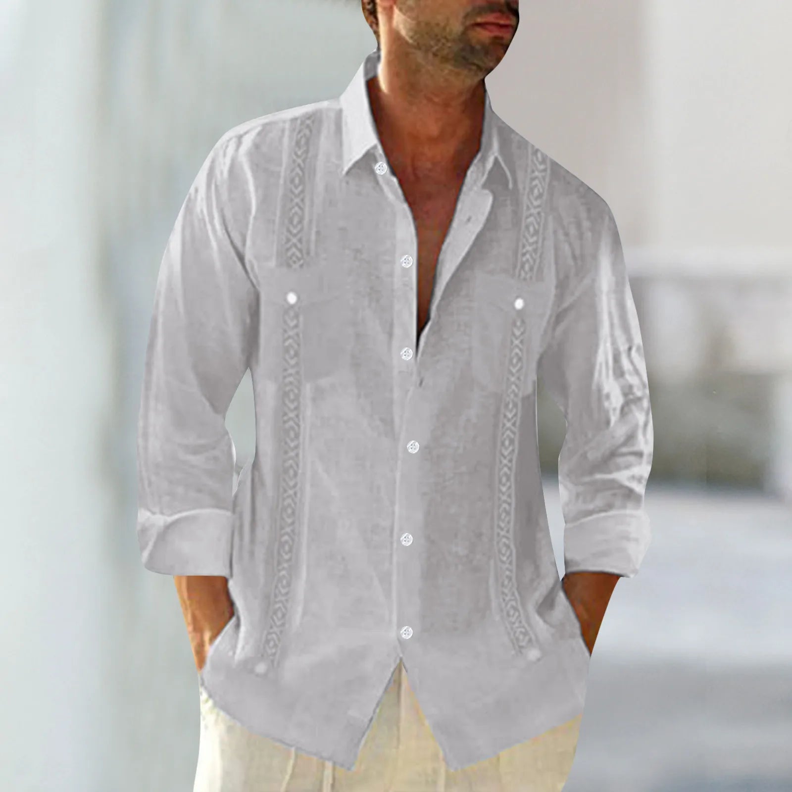 Men's Cuban Beach Shirt