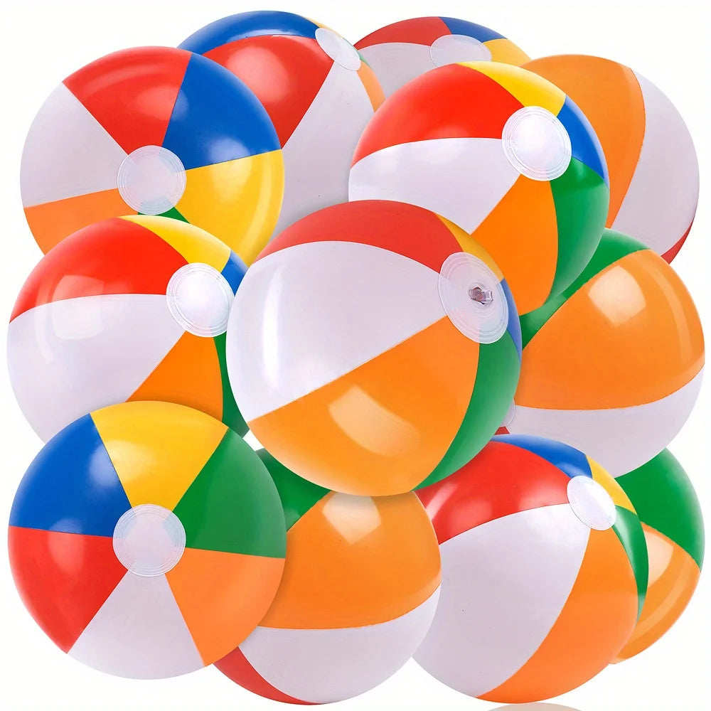 Rainbow Beach Balls