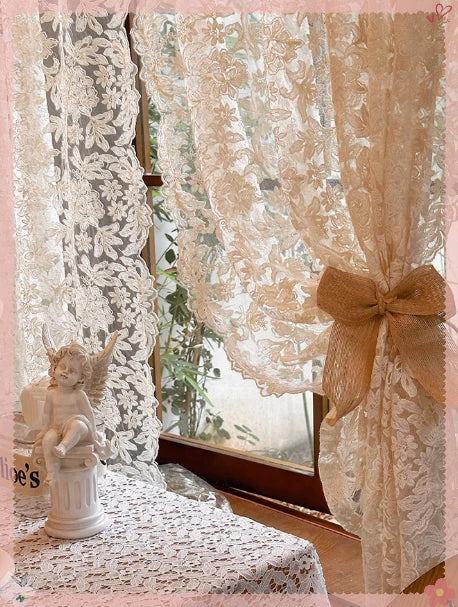 Retro Palace Style Lace Curtains