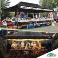 10x20 Pop up Canopy Without Sidewall