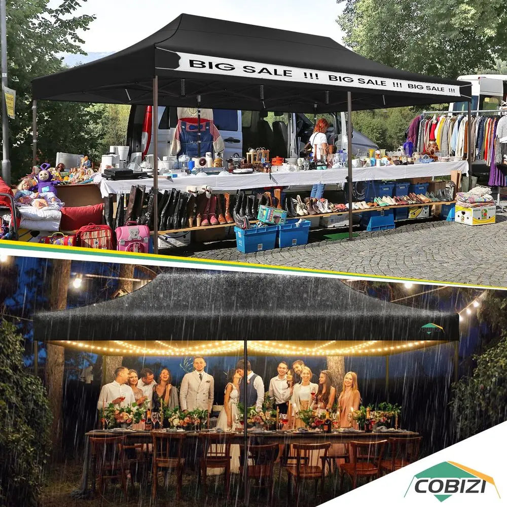 10x20 Pop up Canopy Without Sidewall