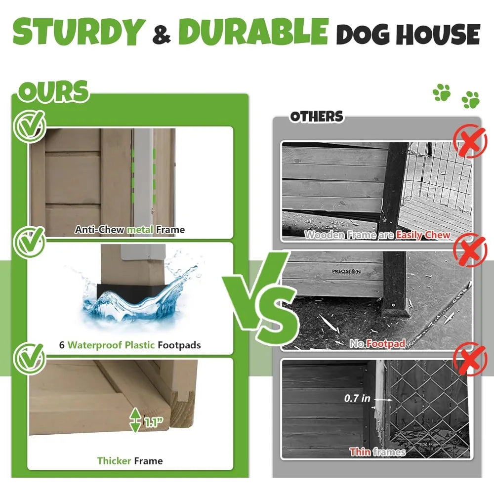 Large Wooden Dog House