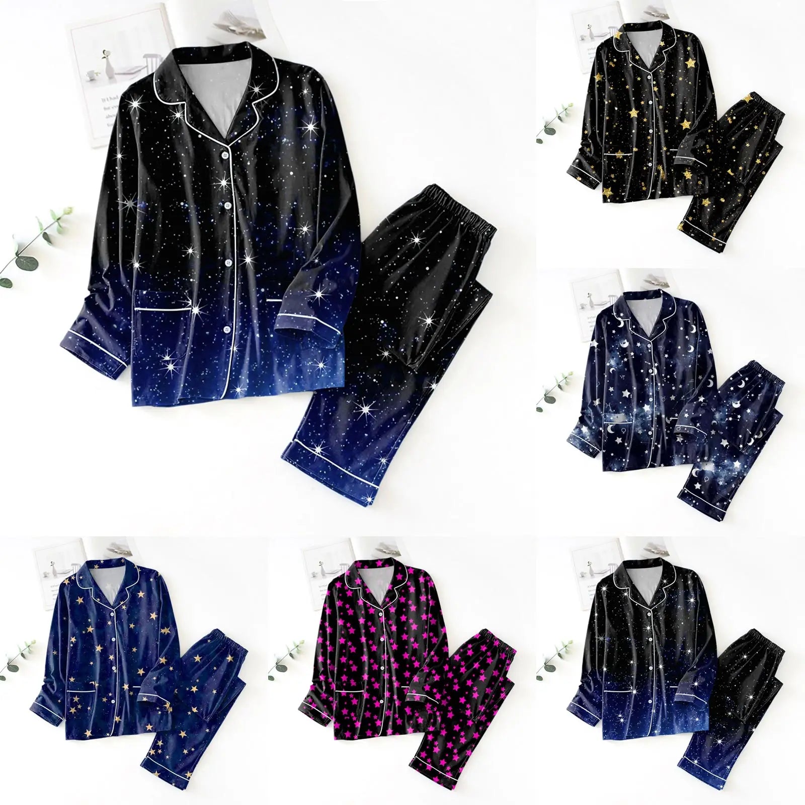 Autumn Satin Sleepwear