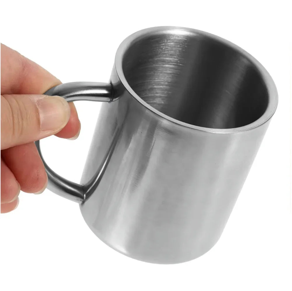 Stainless Steel Double Wall Mug For Outdoors