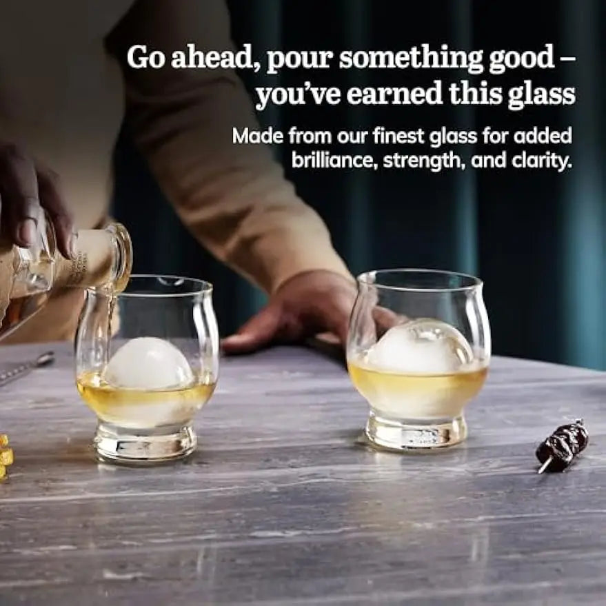 Four Bourbon Entertainment Glasses