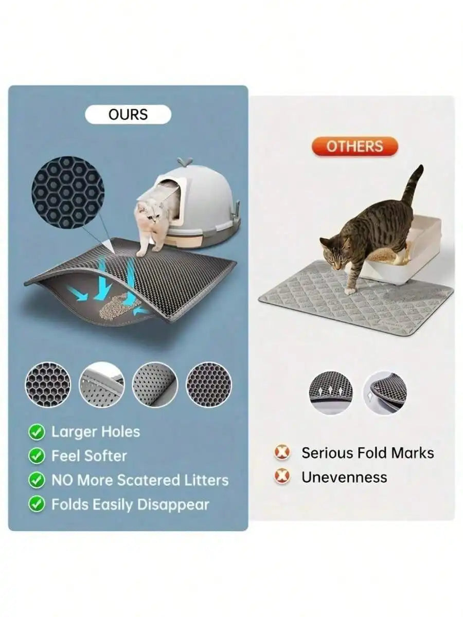 2-Layer Cat Litter Mat