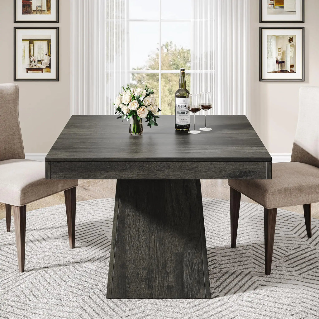 Square Dining Table for 4, 31.5-Inch