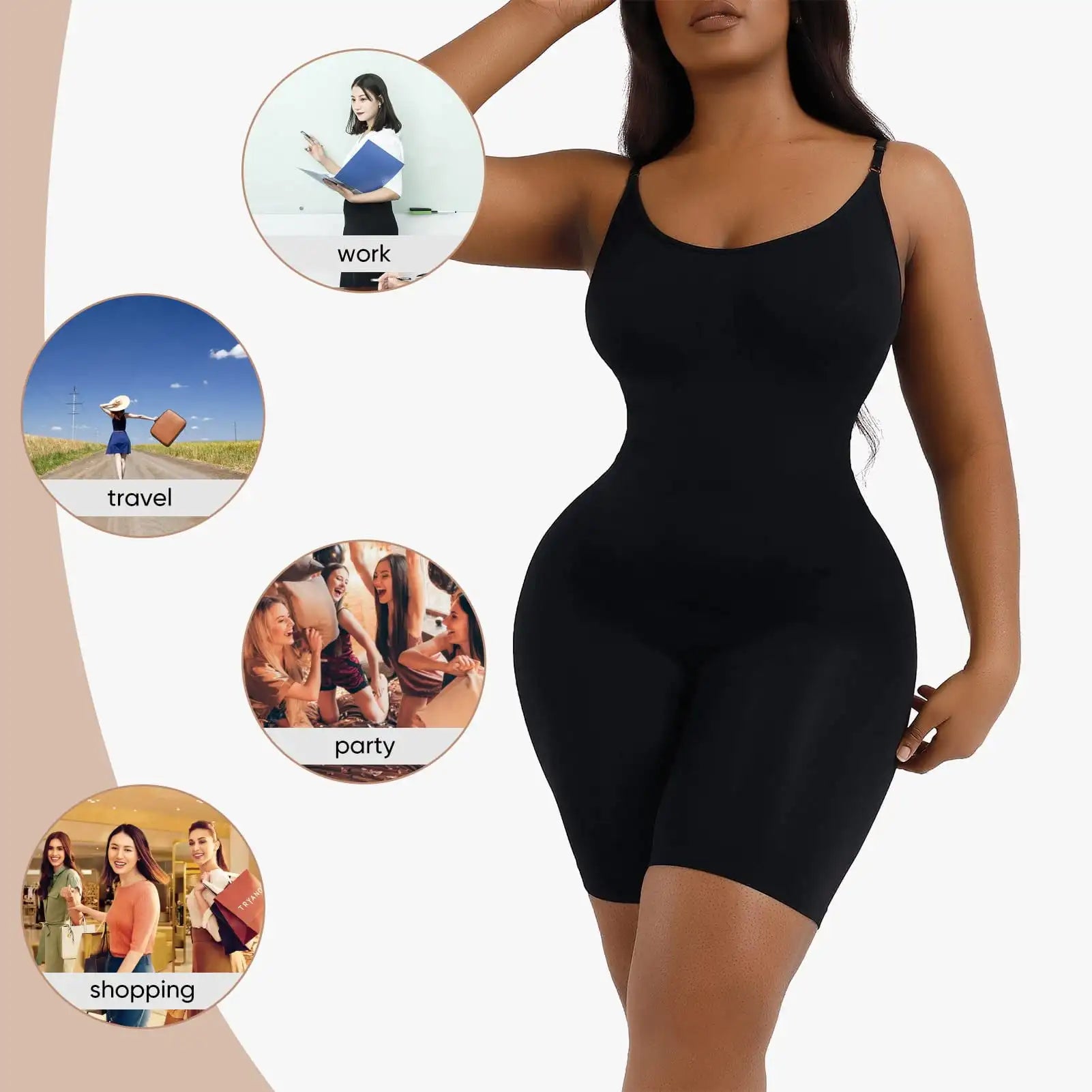 Seamless Shapewear Tummy Control