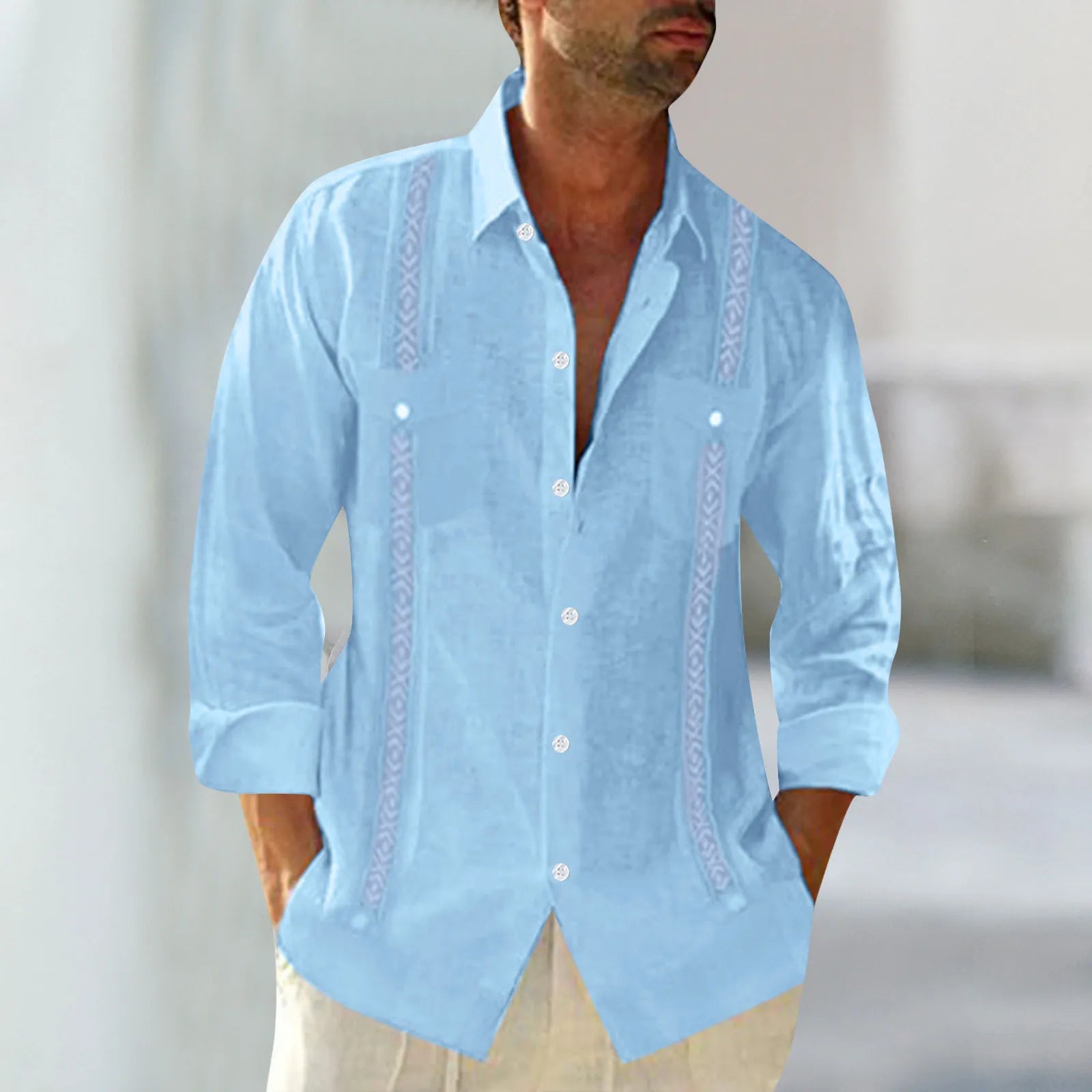 Men's Cuban Beach Shirt
