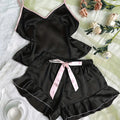Smooth Satin Pajamas Set