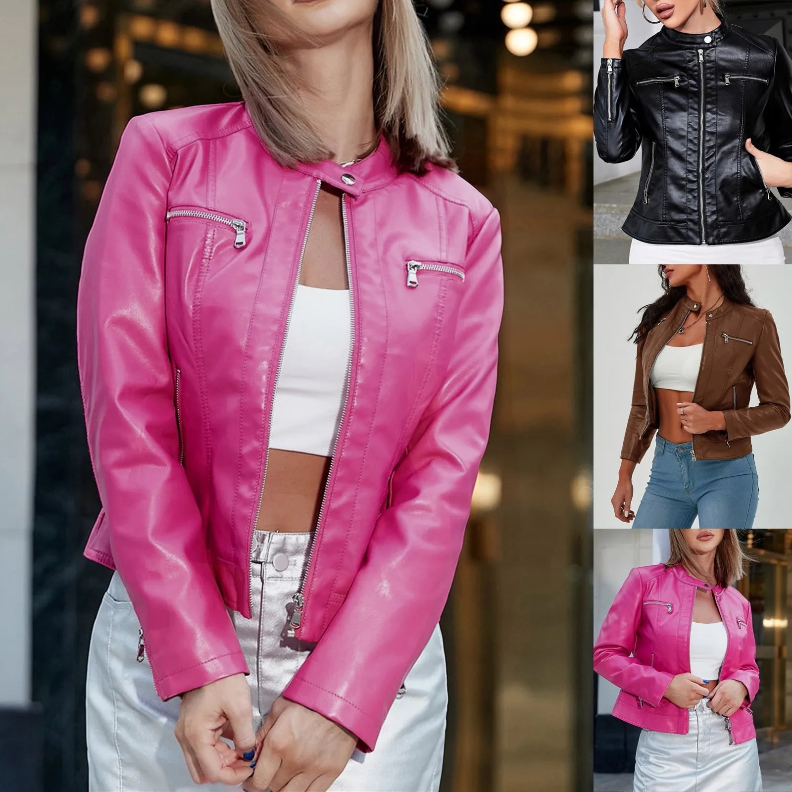 Casual Leather Jacket