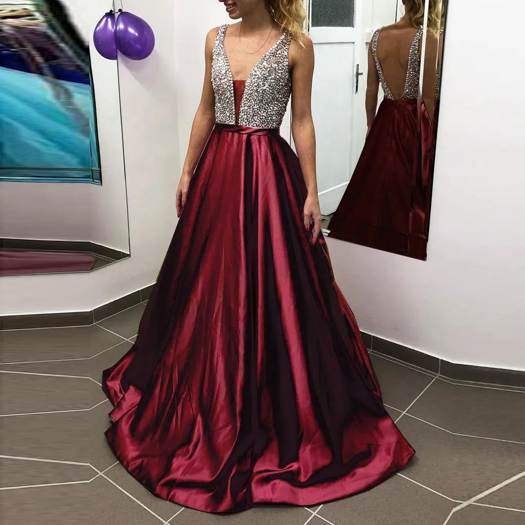 Sequins Ball Gown