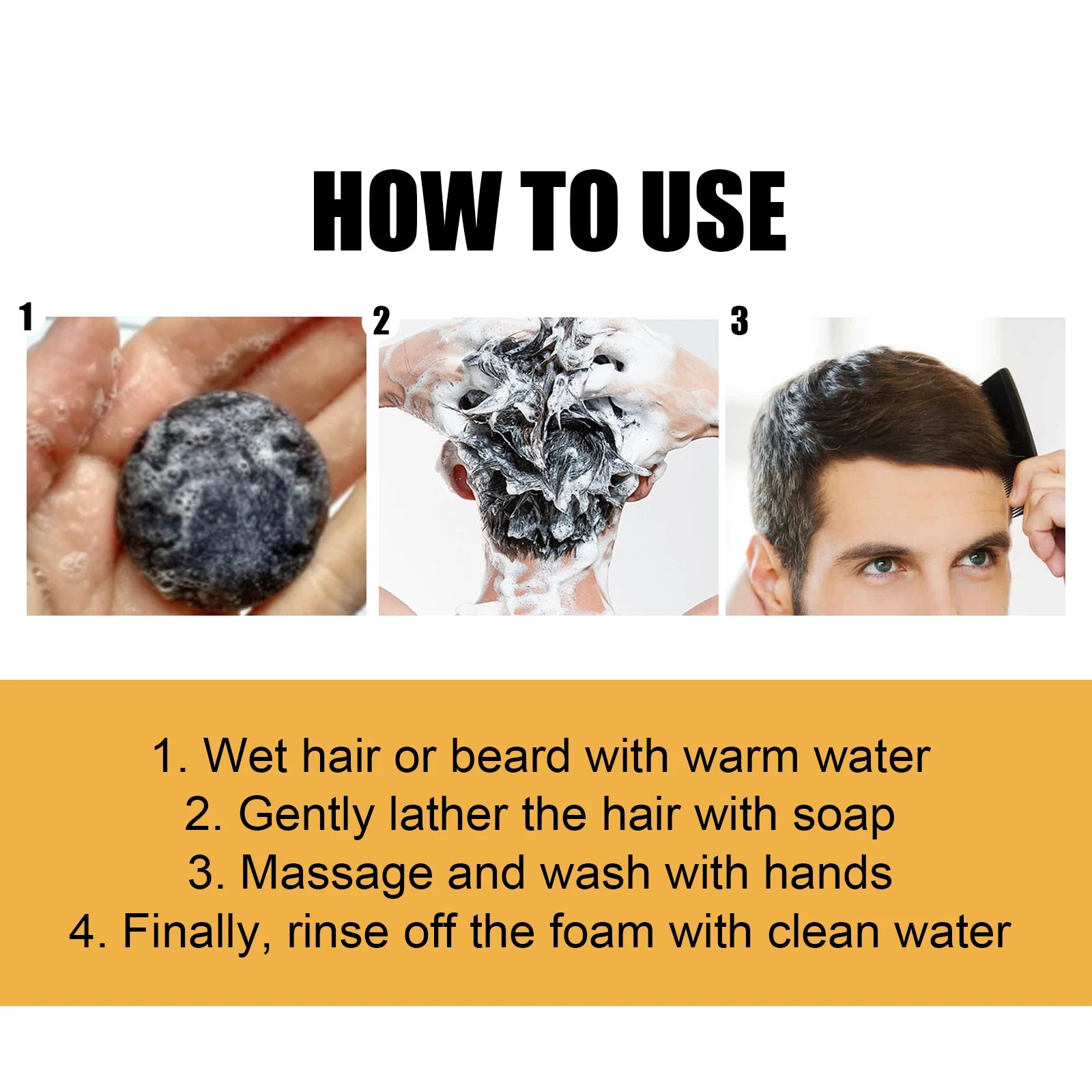 Hair Soap For Men