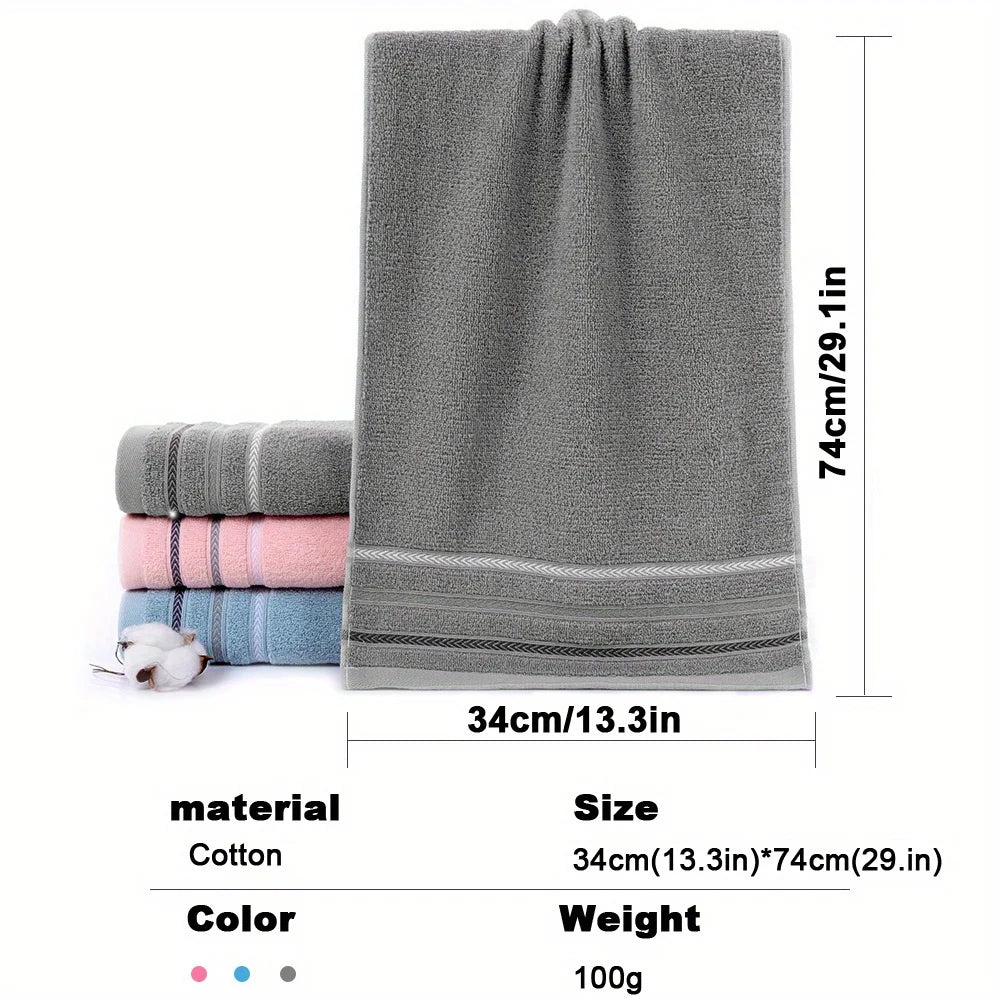 100% Cotton Face Towels 4 Pack