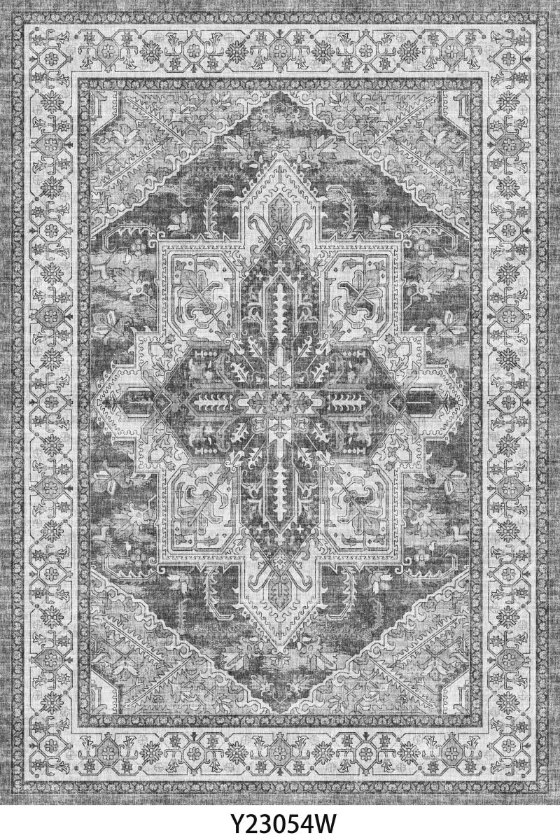 Vintage Floor Washable Area Rug