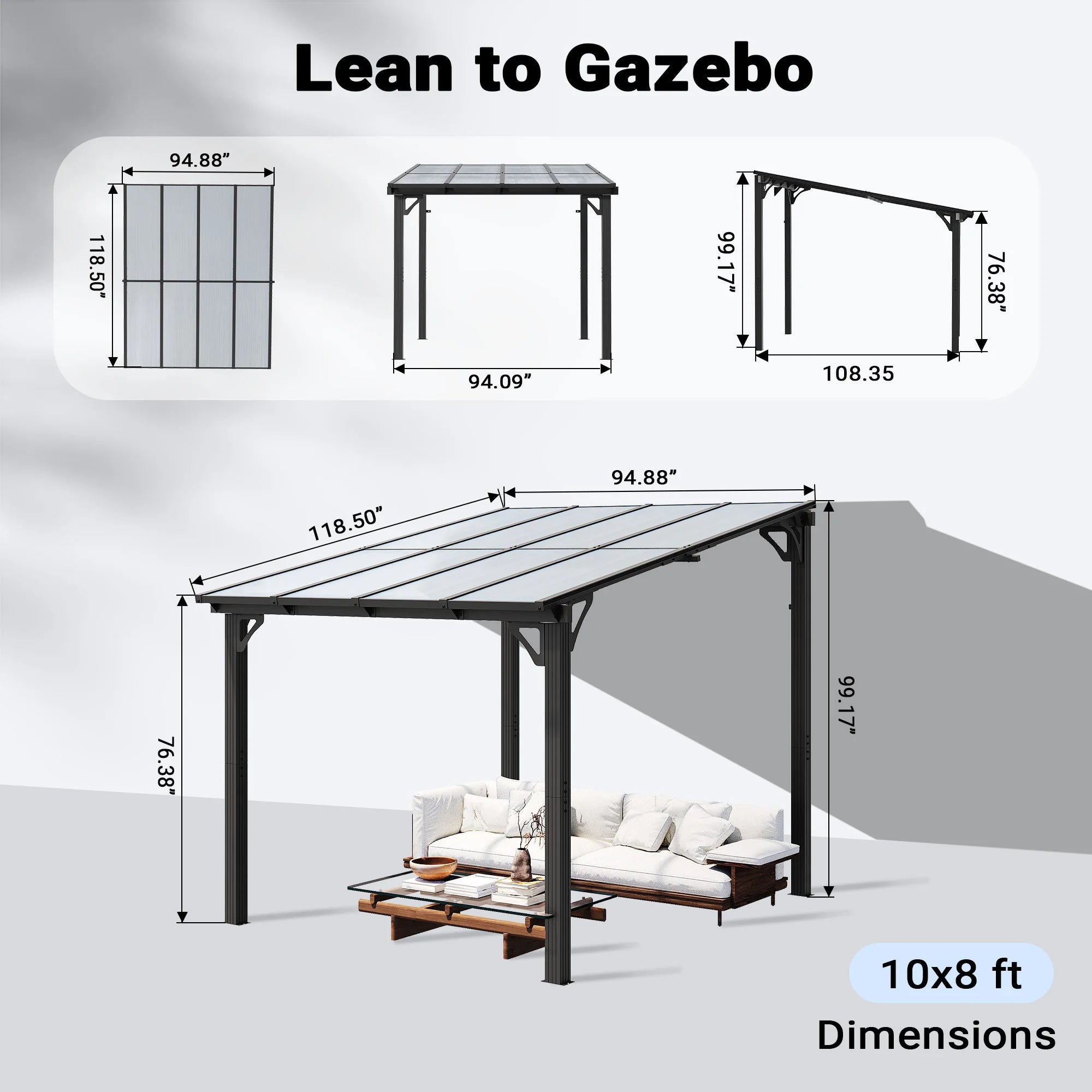 All-Weather Pavilion for Patio