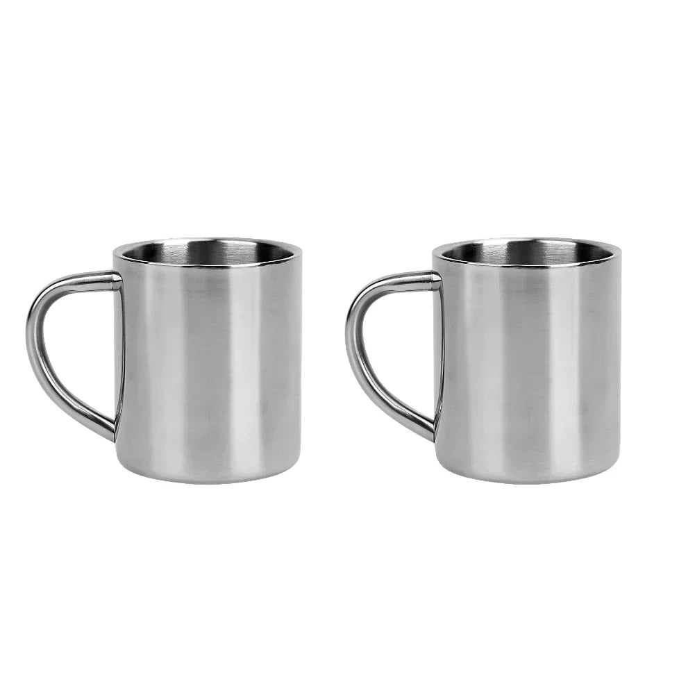 Stainless Steel Double Wall Mug For Outdoors