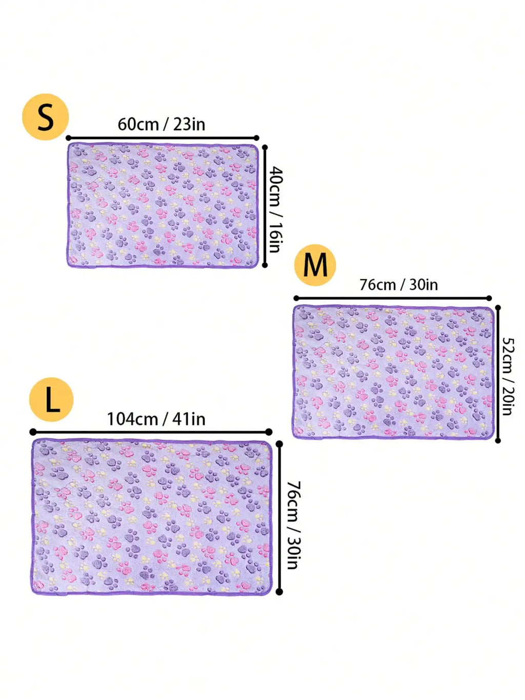 Soft Purple Fleece Blanket