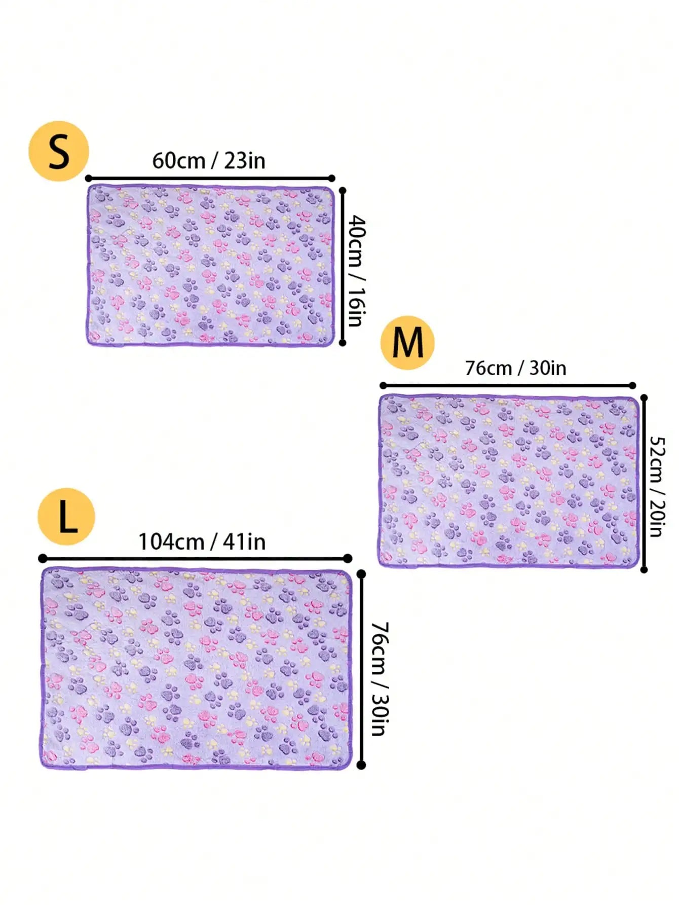 Soft Purple Fleece Blanket