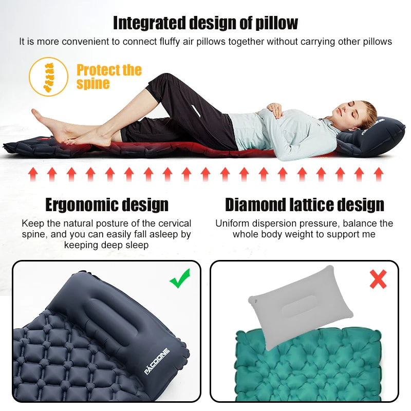 Sleeping  Mattress/ Built-in Pump