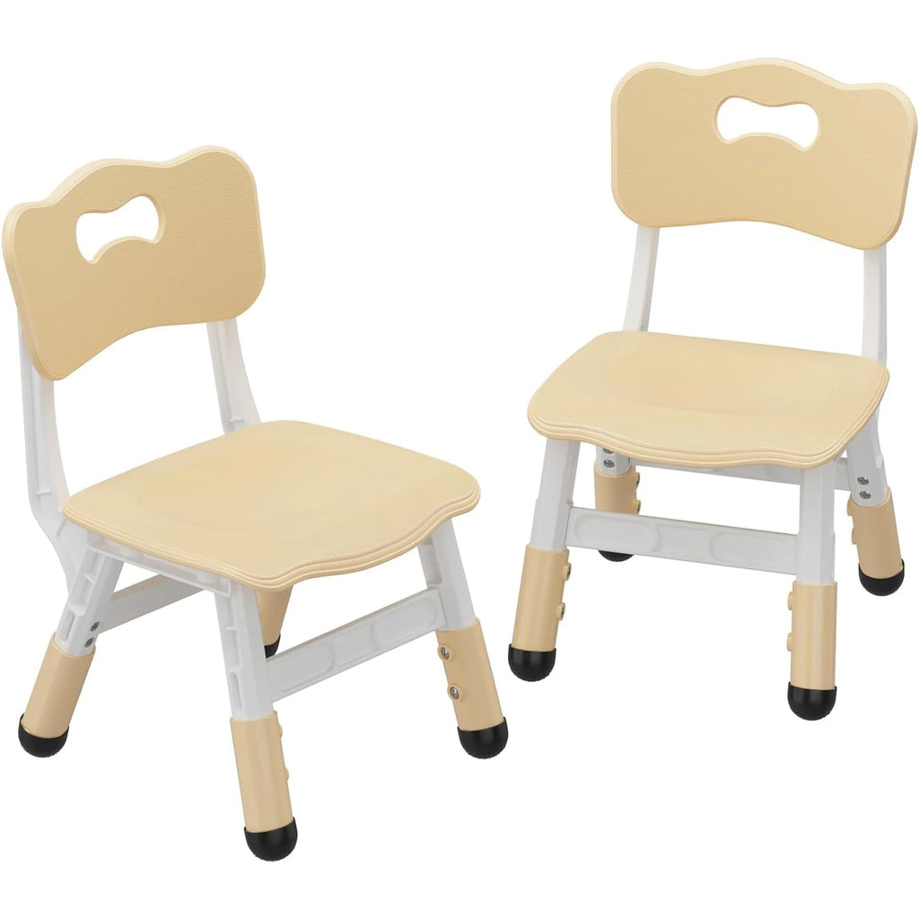 2-Pack Adjustable Kids Chairs 3-Level Height Toddler