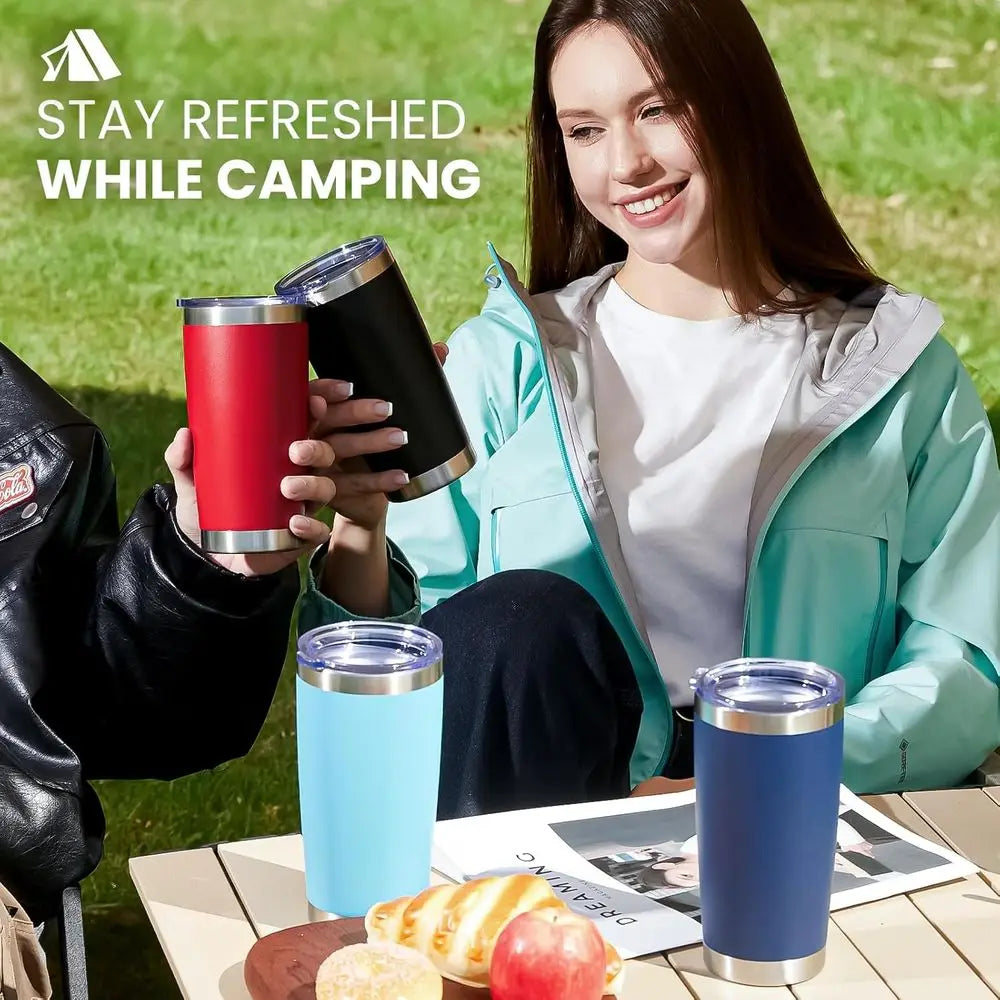 20oz -  Double Wall Vacuum Insulated Travel Mug