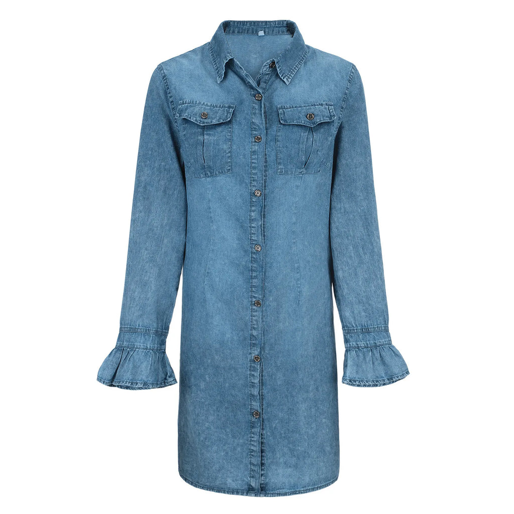 Casual Denim Dress