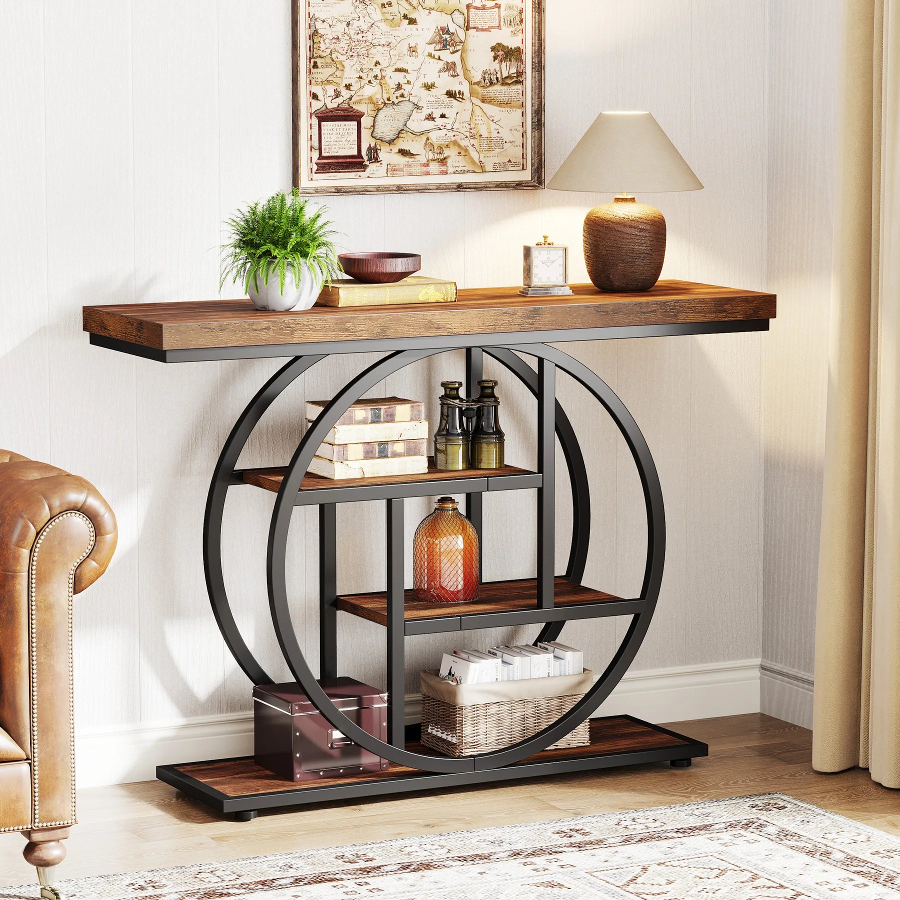 Entryway Console Table, 39.4-Inch