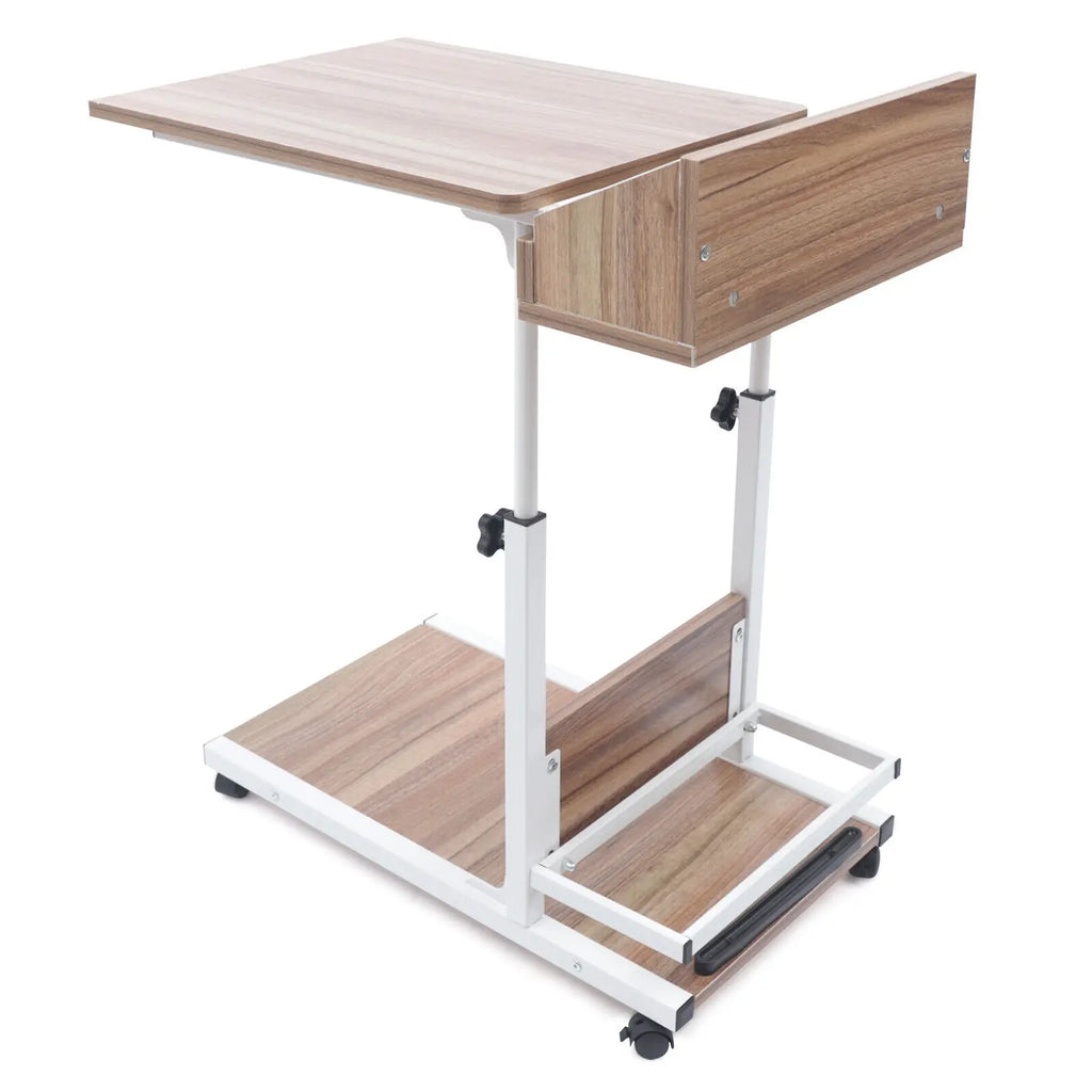 Rolling Portable Office Laptop Desk