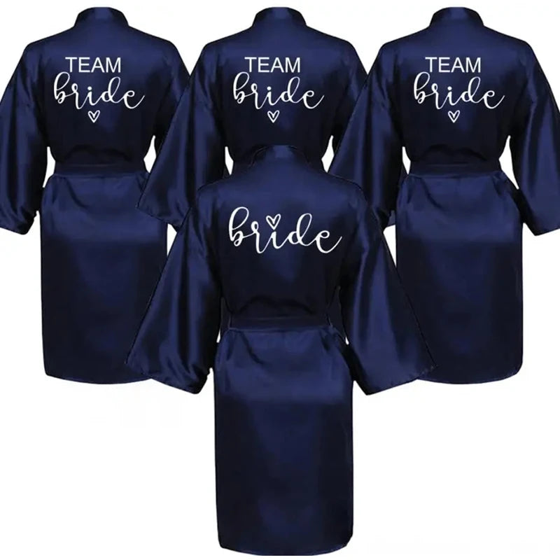 Wedding Party Satin Robes